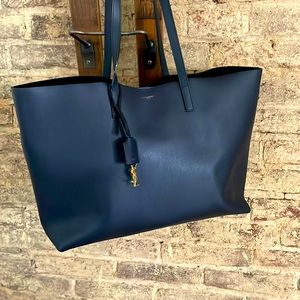 YSL Shopping tote in Supple leather